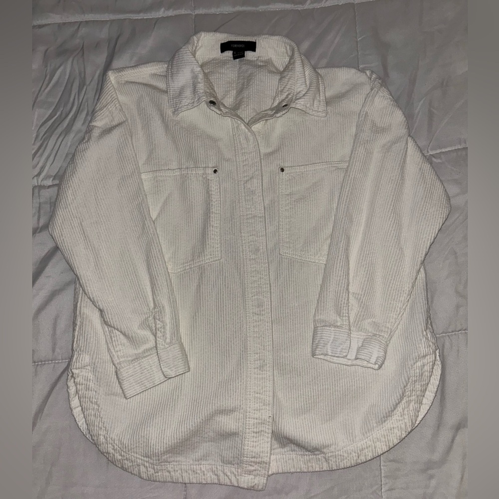 Forever 21 Corduroy Flannel M